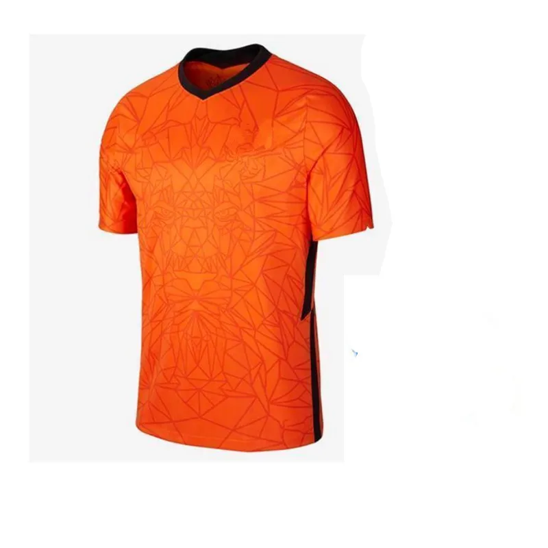 20 21 hombres kits de fútbol versión de ventilador y jugador versión V PERSIE niños hombres camisetas