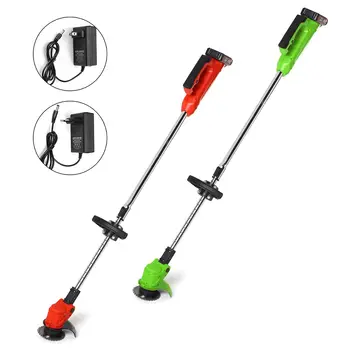 

Wireless Grass Trimmer 25000r/min Adjustable Home DIY Garden Pruning Cutter Powerful Garden Tools with 2Pcs 21V 3000mah Battery