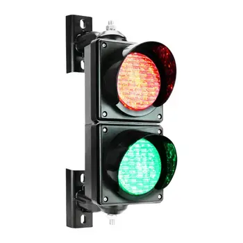 

AC85V-265V 100mm PC LED Traffic Light with red green color