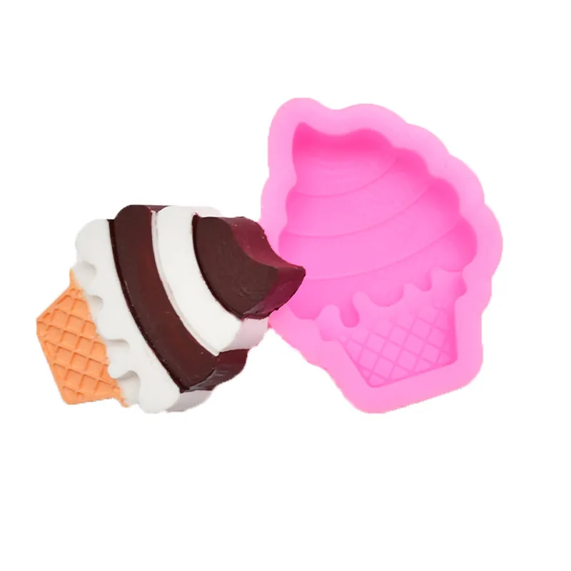 DIY силиконовая форма для мороженого для укладки мыла ручной работы шоколадный торт Десерт Мороженое помадка формы помадки