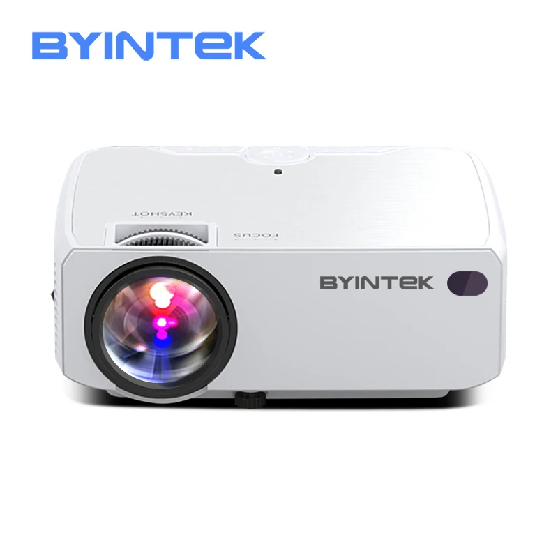 Мини проектор BYINTEK C600 HD оригинальный Портативный светодиодный 1280x720P для телефона