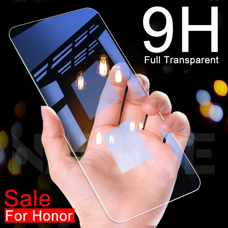 

9H Tempered Glass For Huawei Honor 9X 8X 9i 10i 20i 8A 8C Play Honor 20 Lite V20 V10 V9 Screen Protector Protective Glass Film