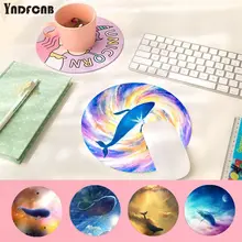 YNDFCNB Cool Fashion Star Whales Rubber PC Computer Gaming mousepad Anti-Slip Laptop PC Mice Pad Mat gaming Mousepad