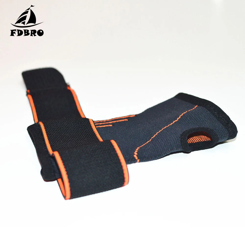 FDBRO 1PCS Adjustable Wrist Support Pro Elastic Bracers Pressurization Protect Hand Palm Strap Wraps Hand Prevent Sprains Sale