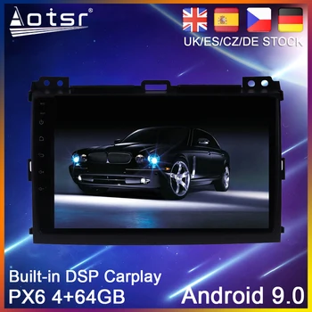 

Android 10 PX6 Car DVD Player GPS Navigation For Toyota Land Cruiser Prado 120 2003 Auto Radio Stereo Multimedia Player HeadUnit