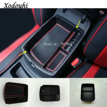 

Inner Plastic cover Storage trim Container Center Console Cup Holder gear box frame armrest for Kia Sportage KX5 2016 2017 2018