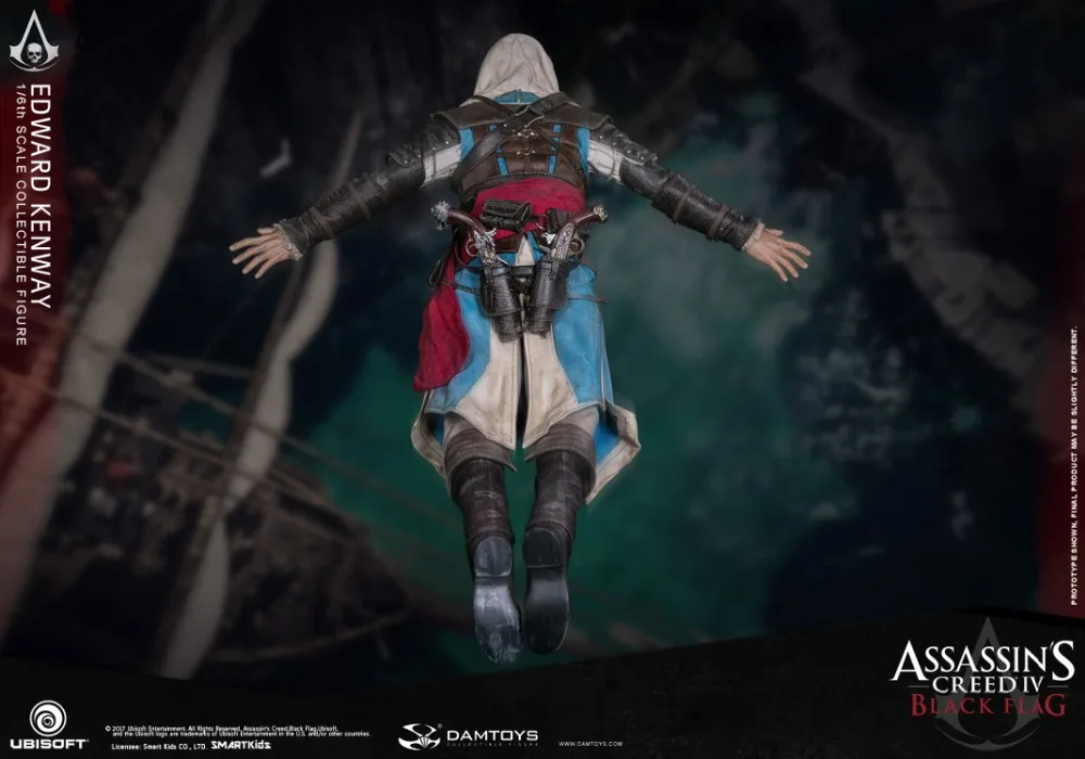 1:6, Ультра гибкая фигурка, кукла, Assassin Creed, черный флаг, Эдварда Кенуэй, 12 дюймов, фигурка, кукла, коллекционная пластиковая модель игрушки