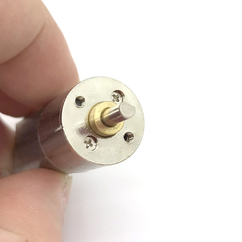 16MM DC Reduction Full Metal Gearbox Gear Motor DC 12V 16GA25 Gearbox 3mm D Shaft Slow Speed 6-1200RPM DIY Robot Car Toy