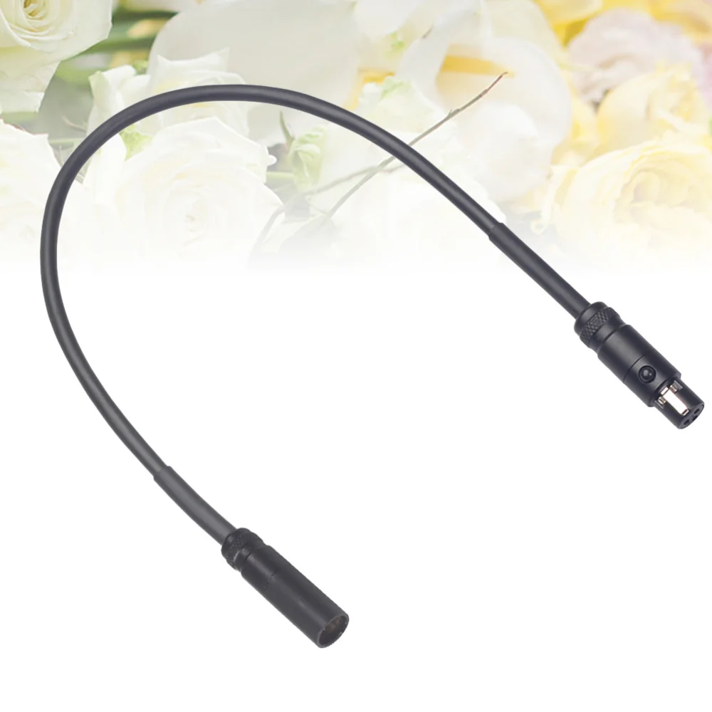 

1PC Microphone Cable Mini XLR Microphone Cable for Video Camera Microphone