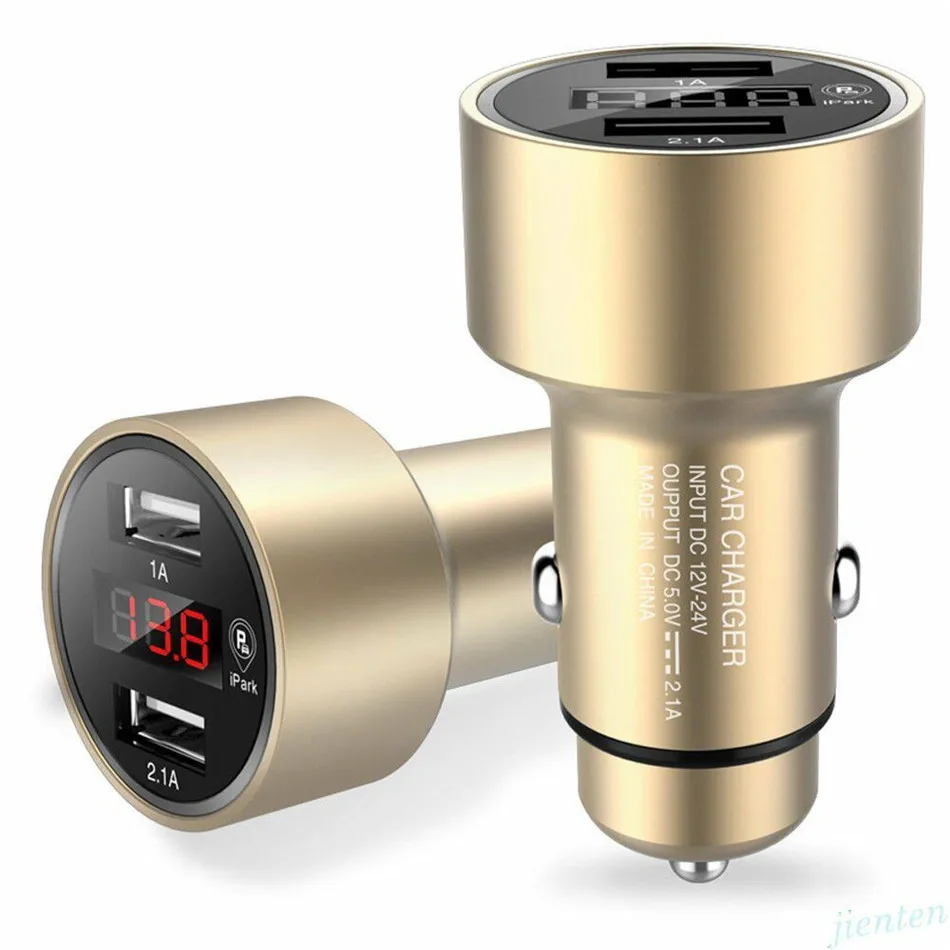 Устройство слежения в режиме реального времени двойной USB цифровой светодиодный дисплей автомобильное зарядное устройство gps трекер локатор ЖК-вольтметр обнаружения