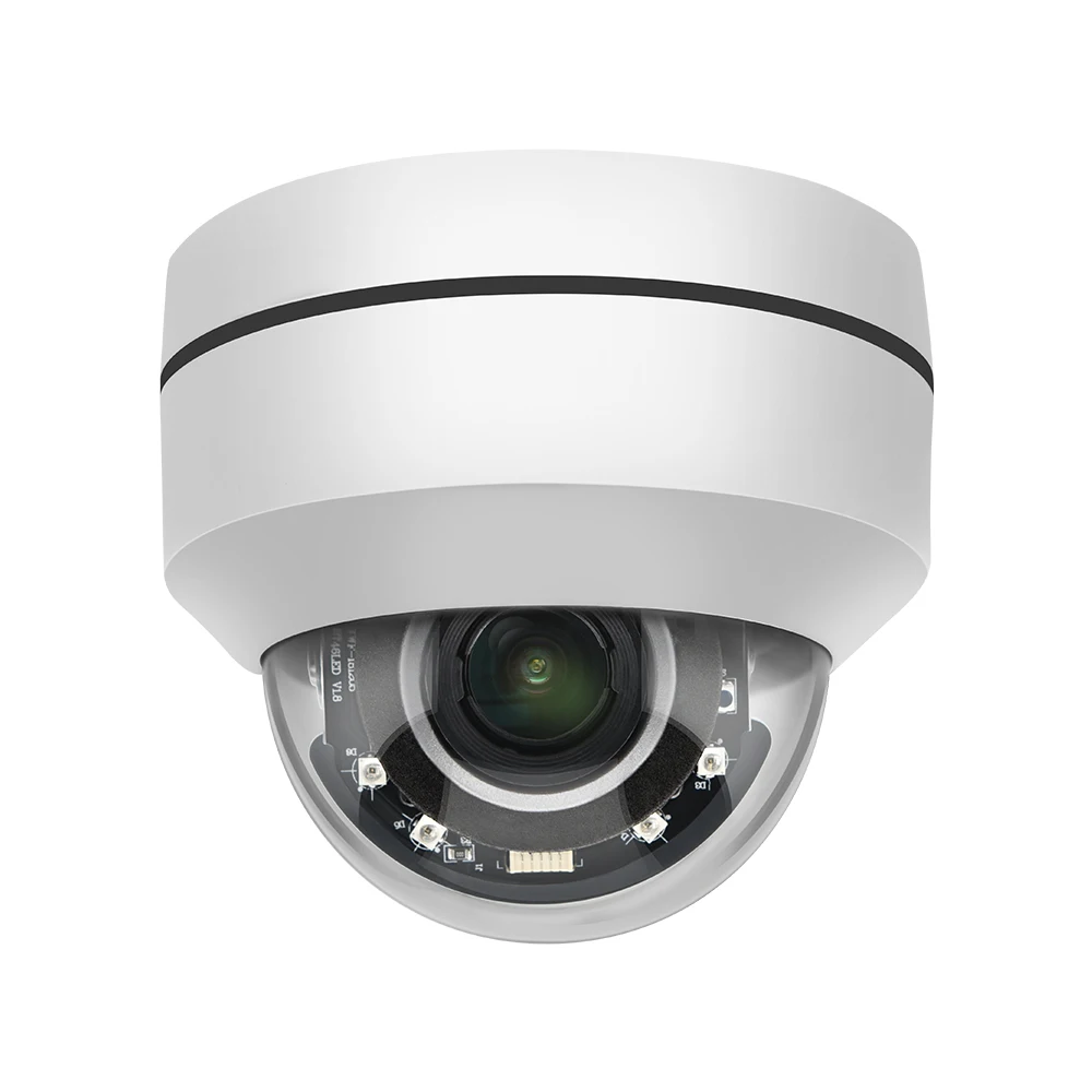 Hikvision совместимая PTZ IP камера 5MP 4X 16X зум скоростная купольная наружная IR 50M H.265 + CCTV