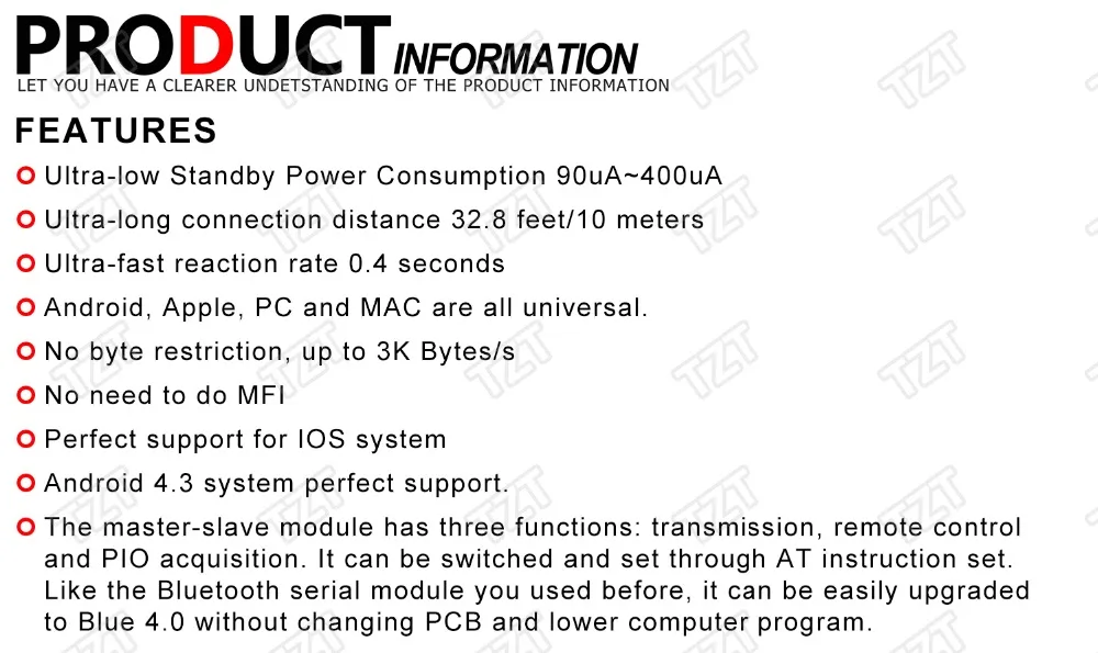 AT-09 Android IOS BLE 4,0 модуль Bluetooth 6PIN для Arduino CC2540 CC2541 Серийный беспроводной модуль совместимый HM-10