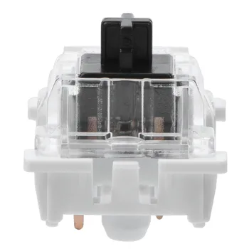 

10 PCs Black Mechanical Keyboard Switch Plate Mounted Switch Replacement for Gateron Cherry MX LED backlight shining