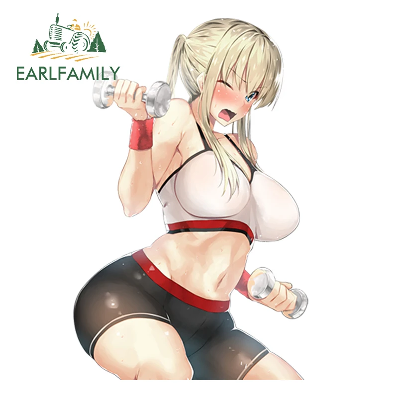 EARLFAMILY 13 см 3D автомобильный Стайлинг сексуальная девушка переводная картинка