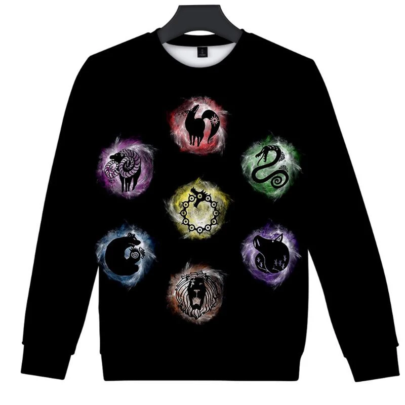 

Meliodas Crew Neck Hoodie Men Women New Sale Nanatsu No Taizai Coats Coolest The Seven Deadly Sins Meliodas O Neck Hoody Casual