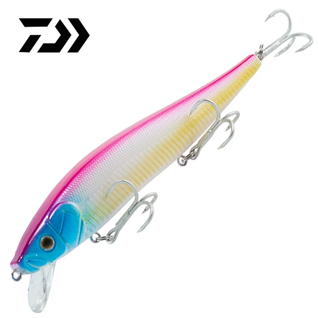 DAIWA Fishing Lures Top Water Crank Wobbler Swimbait Fishing Tackle 3  Treble Hooks Hard Bait Fishing