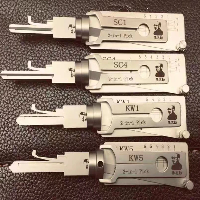 Оригинальный декодер Lishi 2 в 1 модель SC1 Модель SC4 KW1 KW5 R52 R52L инструменты для ремонта