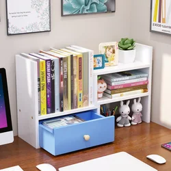 Tiroirs de rangement, organisateur de bureau pour cosmétiques à usage domestique, support de rangement et étagère en bois, fournitures multicolores réglables 