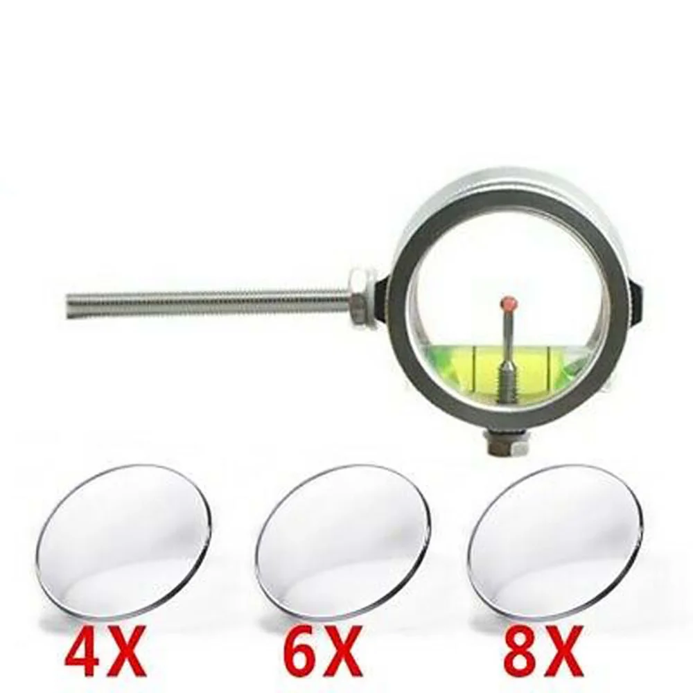 1pc Archery Compound Bow Sight Lens 4/6/8X RAINBOW/TOPVIEW Aiming Scope