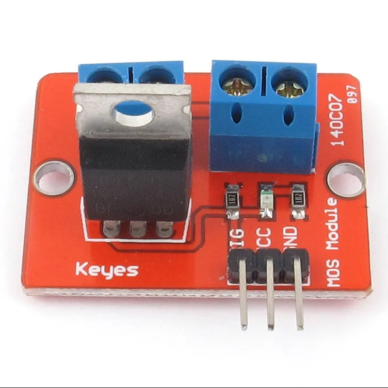 5 шт. MOSFET Кнопка IRF520 MOSFET драйвер модуль для ARM Raspberry pi