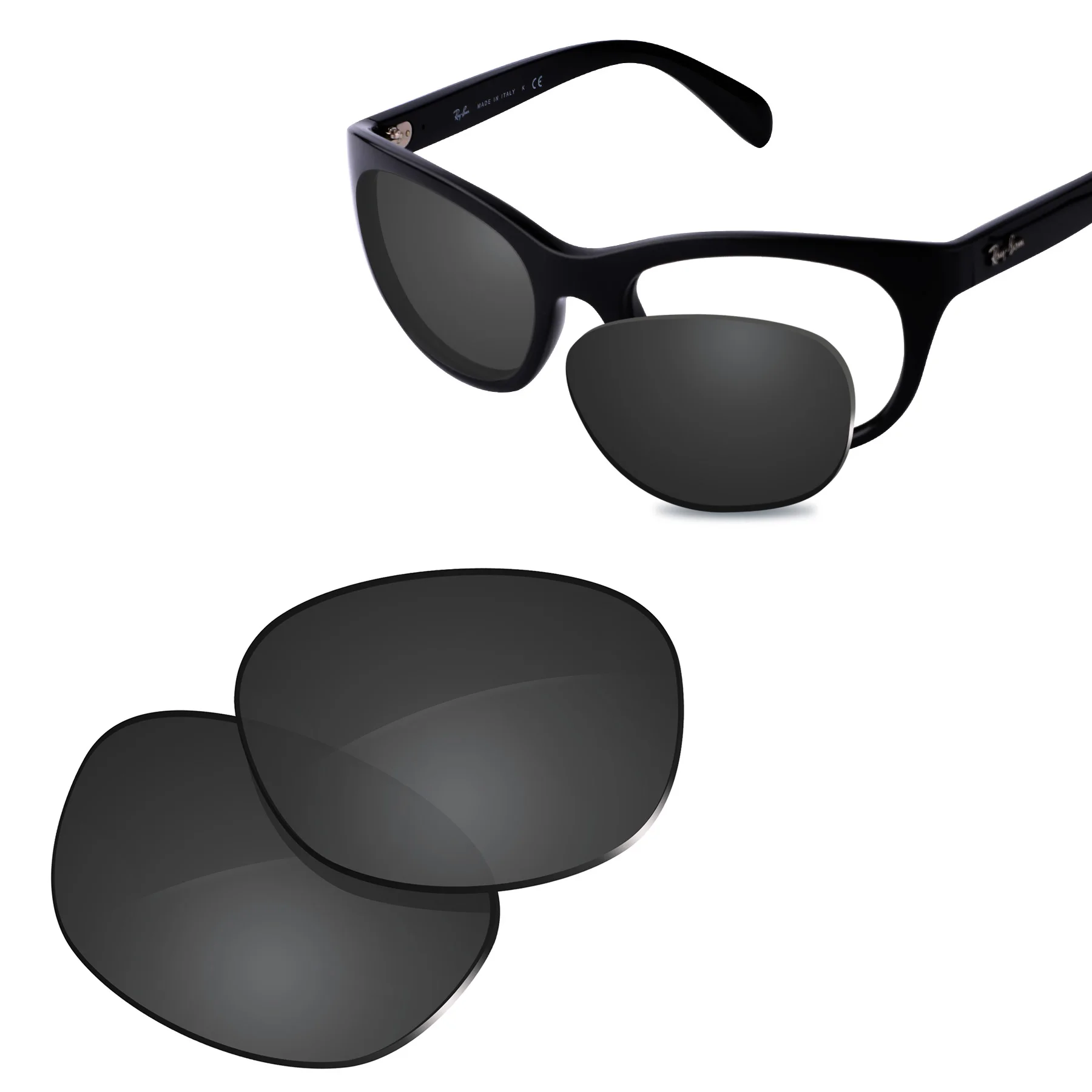 

Glintbay New Performance Polarized Replacement Lenses for Ray-Ban RB4216-56mm Sunglasses - Multiple Colors