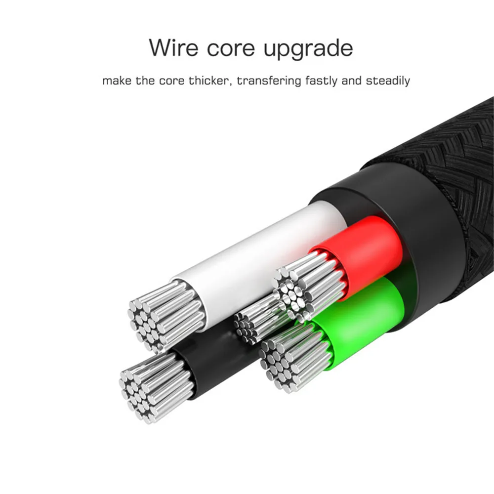 CaseMe подлинный Быстрый type-C USB синхронизация данных зарядное устройство алюминиевый сплав Плетеный зарядный кабель шнур 25 см 120 см 5 в 2.1A для мобильного телефона