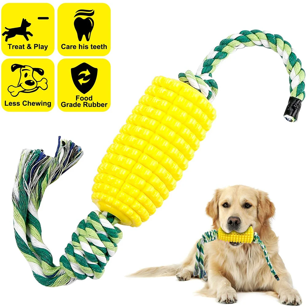 

Dog Toothbrush Teeth Cleaning Chew Toys for Aggressive Chewer Interactive Treat Toys for Large Medium Small Dogs Brushing Stick