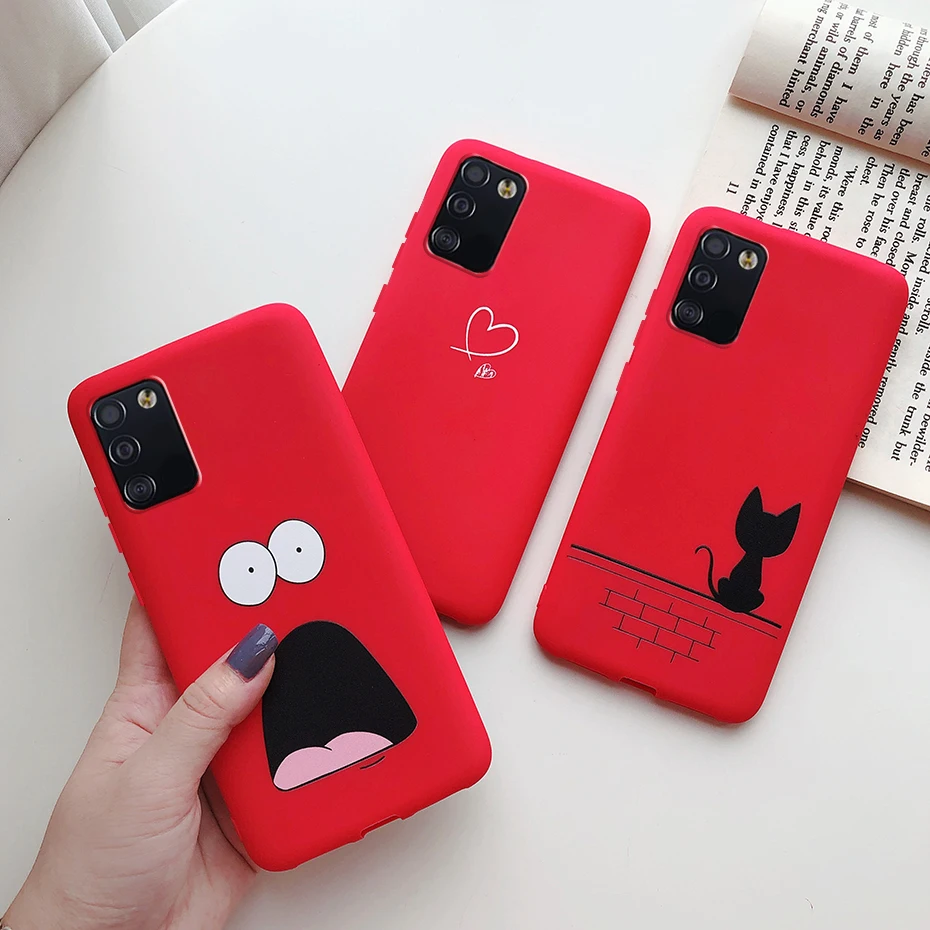 For Samsung A02S SM-A025F A03S A037F Case Soft Cute Painted Cover Phone Cases Galaxy A02s A03s A 02 03 s 6.5'' Funda | Мобильные