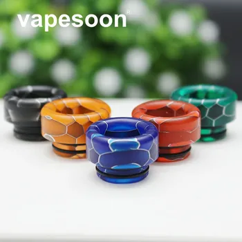 

20pcs 810 Resin Drip Tip For TFV8 TFV12 TFV8 BIG BABY X BABY 810 Thread Atomizer Tank Wide Bore Mouthpiece