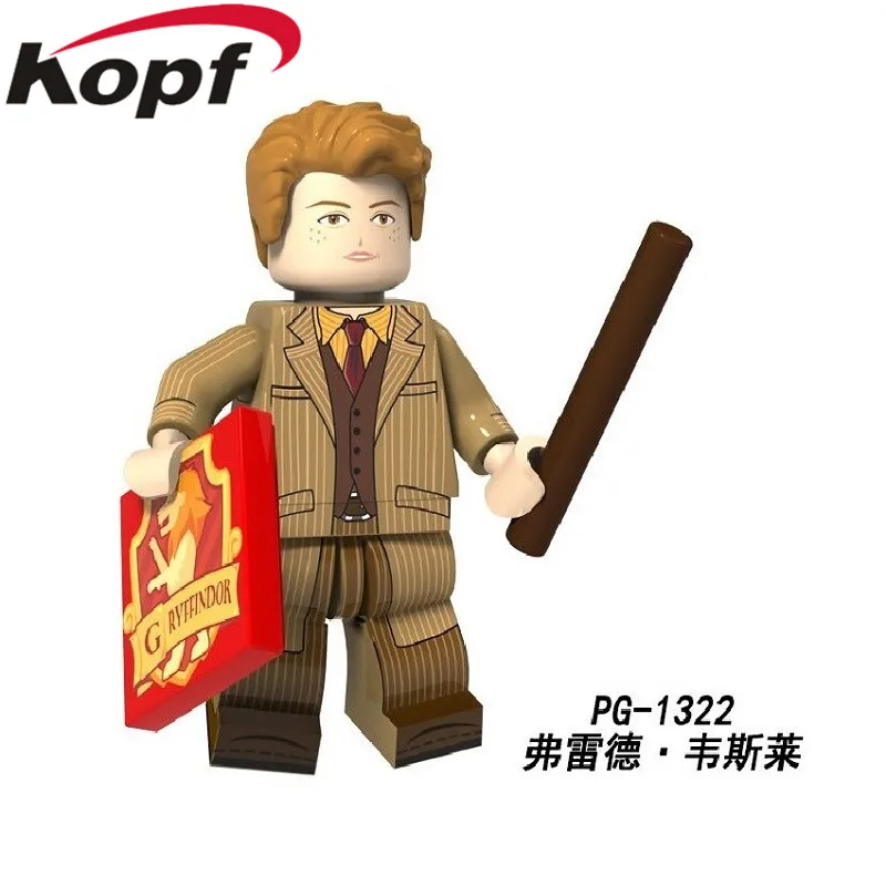 PG1322 20Pcs No Box 20 шт. строительные блоки насосная серия Гарри трелоуни Чо Чан Гермиона Granger кирпичи фигурки для детей игрушки PG1474 - Цвет: PG1322 20Pcs No Box
