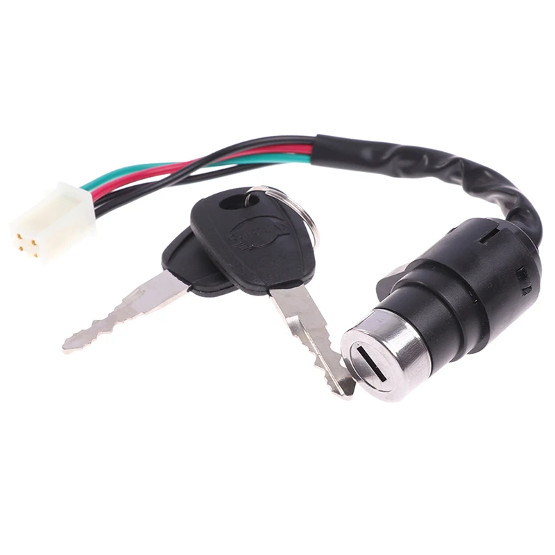 Universal Ignition Switch Power Lock Key Power Lock Electric Bicycle Biking Portable Dustproof Cycling Parts Ignition Switch