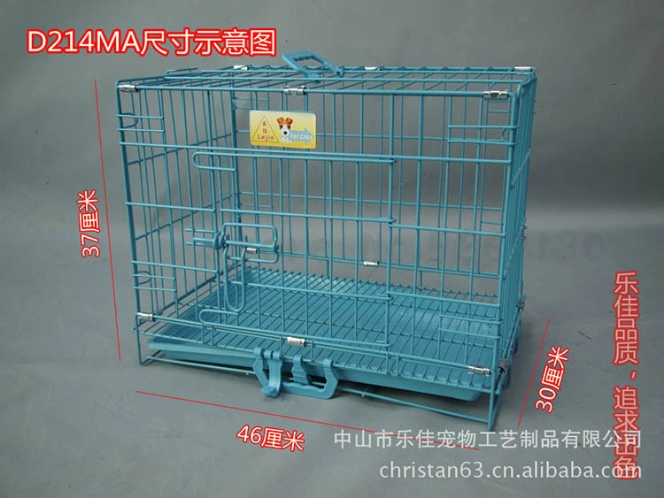 Lejia dog cage cat cage rabbit cage guinea pig hamster cage folding pet iron cage dog cat bold