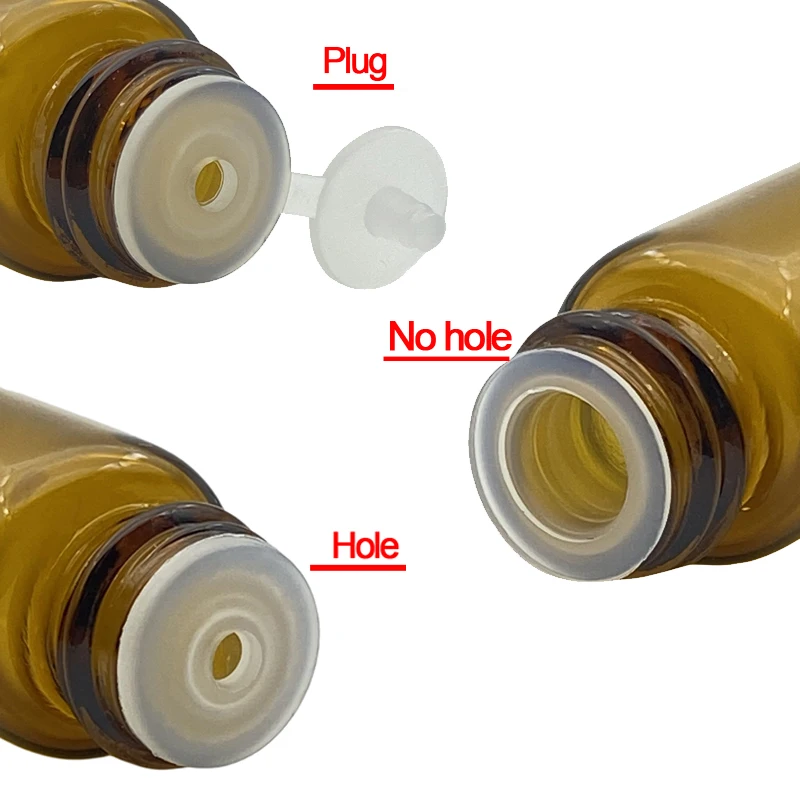 琥珀色の香水瓶,100個,1ml,2ml,3ml,5mlのボトル,オリフィス