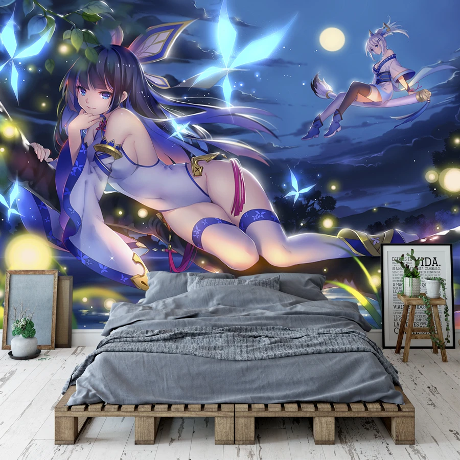 900px x 900px - Sexy Anime Girl Wallpaper Anime Wall Murals Custom 3d Wallpaper Bedroom  Living Room Decor Cosplay Studio Wall Art Elves - Wallpapers - AliExpress