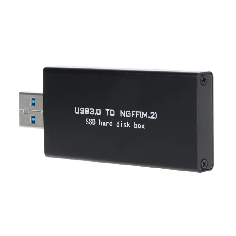USB3.0 к NGFF корпус внешний NGFF M.2 SSD к USB 3,0 чехол для M.2 NGFF B+ M ключ 2242 42 мм SSD адаптер