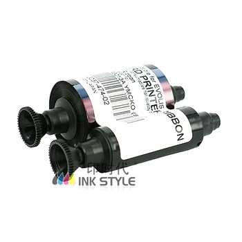 

Compatible Evolis R3013 A Color Ribbon YMC(Short)KO 400prints for Evolis Pebble4 Dualys Securion Card Printer