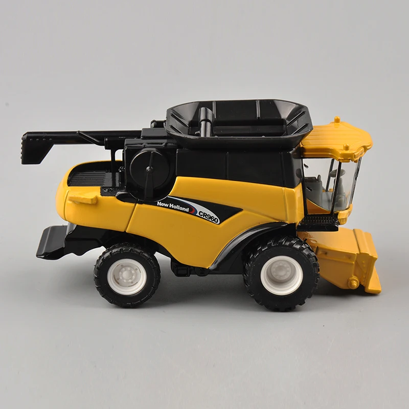 Collection1/64 весы желтый новая голландская CR960 комбайн 13595 Сплав ABS сельскохозяйственный автомобиль игрушки для детей