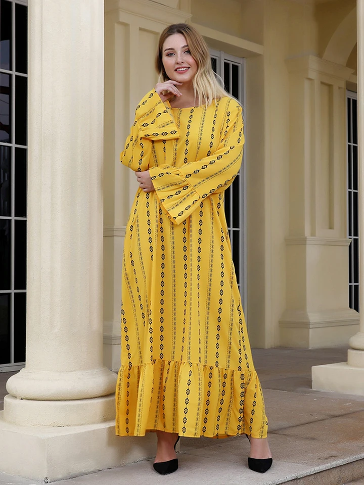 Abaya Dubai Eid Mubarak Muslim Fashion Hijab Dress Kaftan Turkey Islam Clothing Abayas For Women Robe De Roupa Americana Islamic Clothing Aliexpress