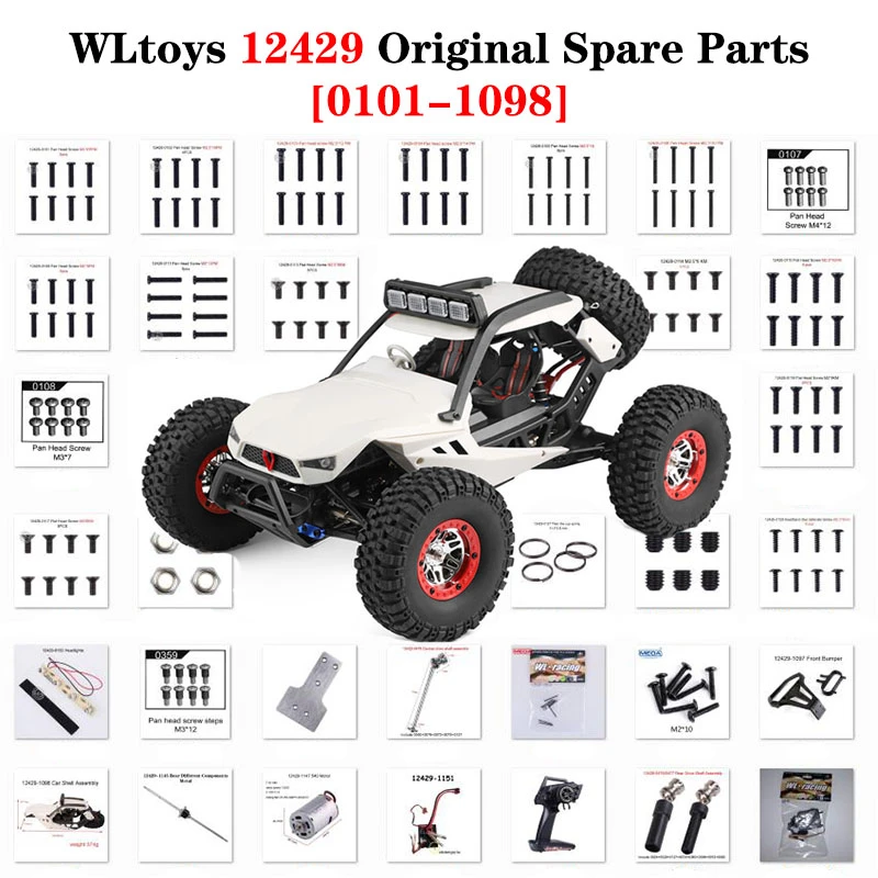 12429 Original Parts 0101-1098 Wltoys 