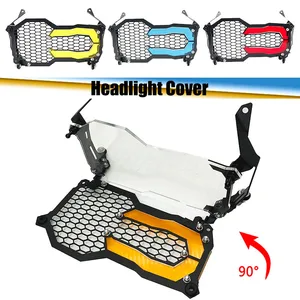 Image 1 - R1250GS R1200GS Headlight Cover Lamp Patch fits For BMW R1250 R1200 GS ADV Adventure R1250GSA Head Light Guard Protector Grille