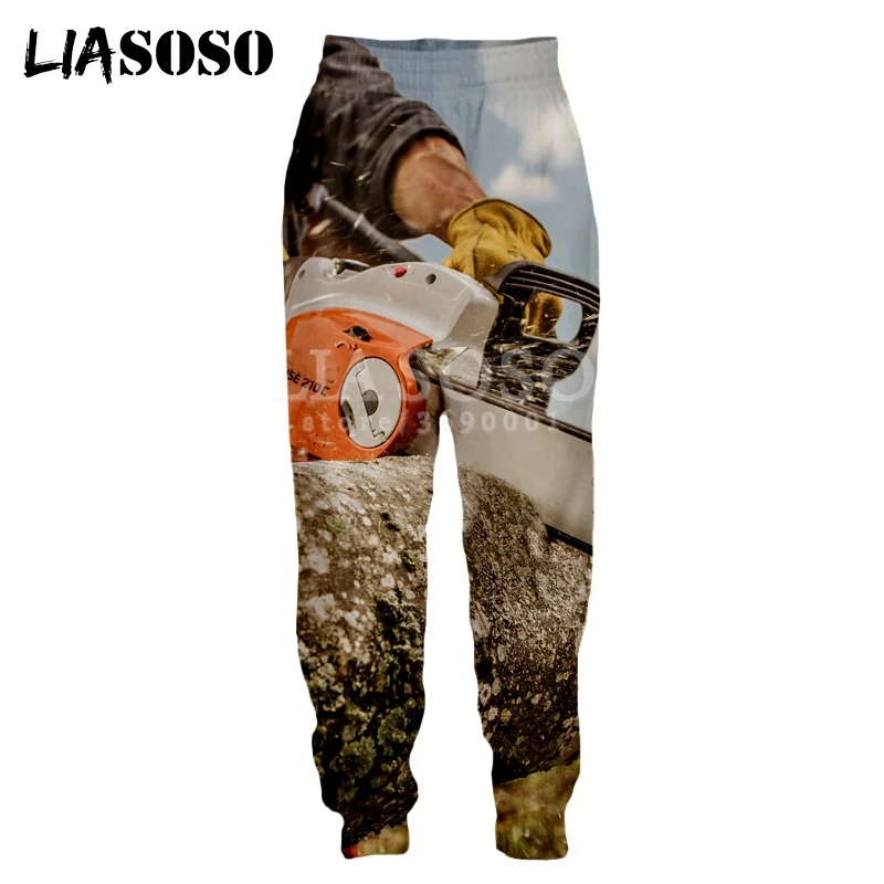 

New Logger Trees 3D Print Men Women Sweatpants Casual Harajuku Sweat Pants Jogging Pants Autumn man Trousers Sportswear