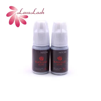 

2 pcs NEICHA Black Glue Elite 5g For Eyelash Extension Beauty Shop Tools Korea Fast Drying Lower Irritation Long duration Sealed