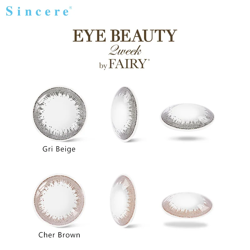 6 контактных линз бренда Sincere vision красота глаз цветные линзы для коррекция зрения