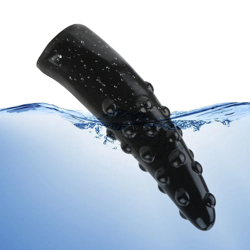 Butt Particle stimulation Plug Dildos Anus Dilator Sex Toy for Men Women Big Anal Plug_voghion.com