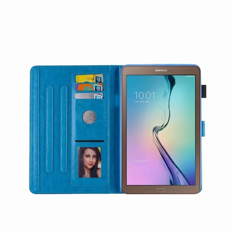 Чехол для планшета Samsung Galaxy Tab A 8 0 дюйма женский модный кожаный чехол кошелек с