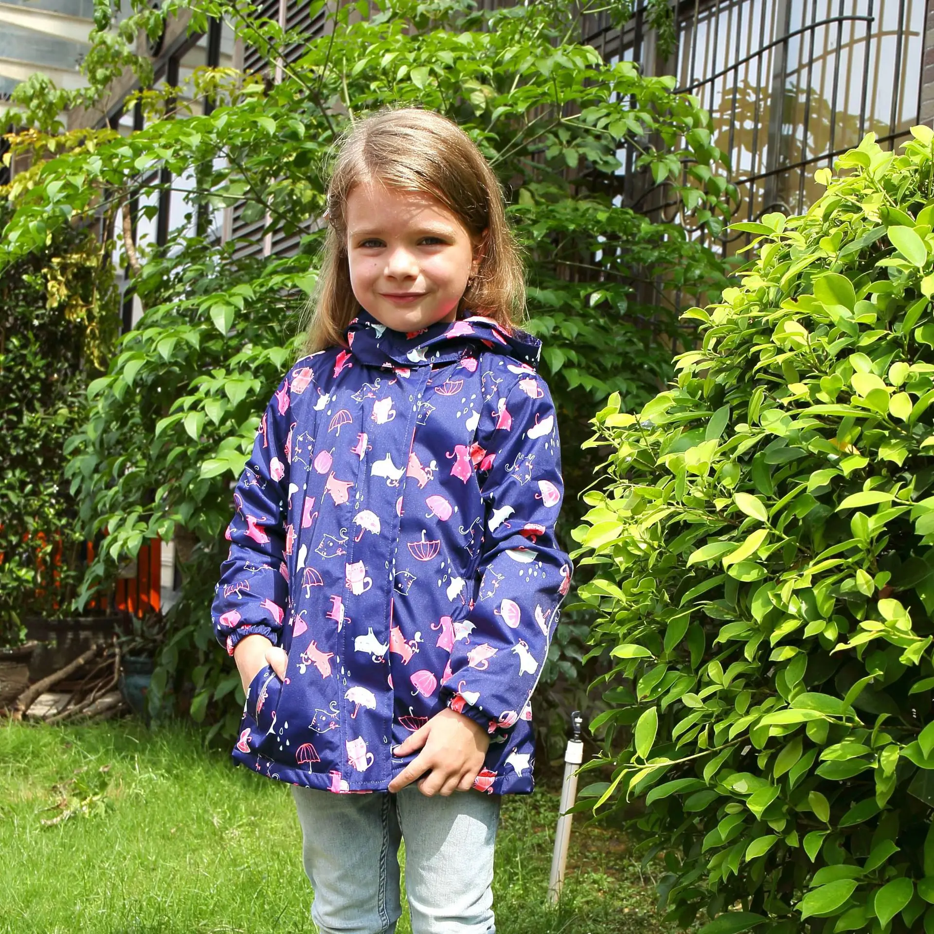 

Shoreline Spring Autumn kid Softshell Hiking Jackets girls Outdoor Camping Trekking Climbing Coat Waterproof thickening