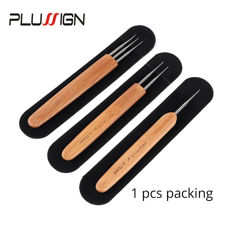 Crochet Hooks 0.5Mm 0.75Mm Double Crochet Needle For Locs