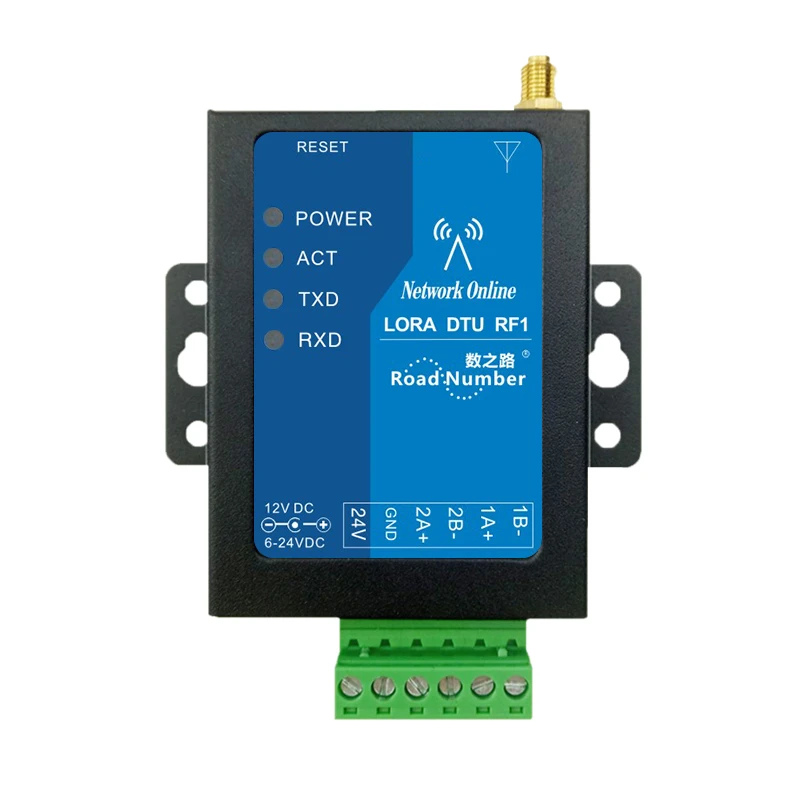 LoRa 5W Wireless Data Transceiver of 433M with Standard RS232/RS485 Connectors.