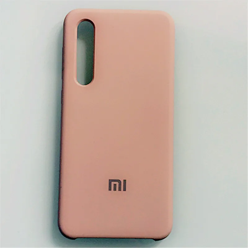 pink Xiaomi mi 9SE 9se чехол шелковистый мягкий на ощупь жидкий силиконовый чехол для телефона для mi 9se противоударный чехол - Цвет: pink