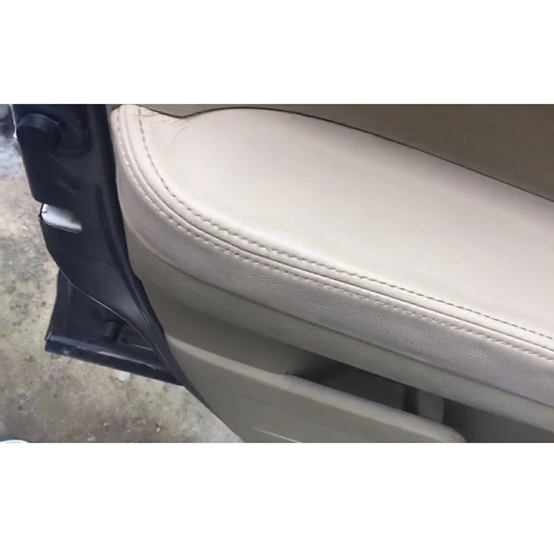 2 шт./компл. Кожаный Автомобильный Брелок передняя дверь панели подлокотника для Honda CR-V 2007-2011 Высокое качество прочный черный подлокотника
